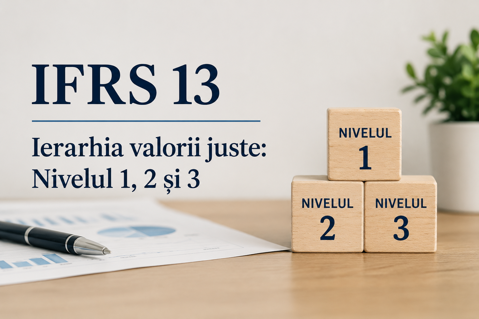 Ierarhia valorii juste IFRS 13: Nivelul 1, 2 și 3